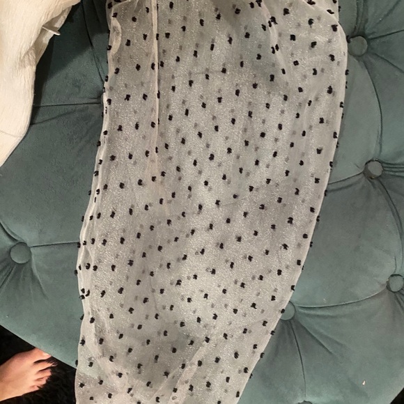 Crop bubble sleeve top - Picture 3 of 3